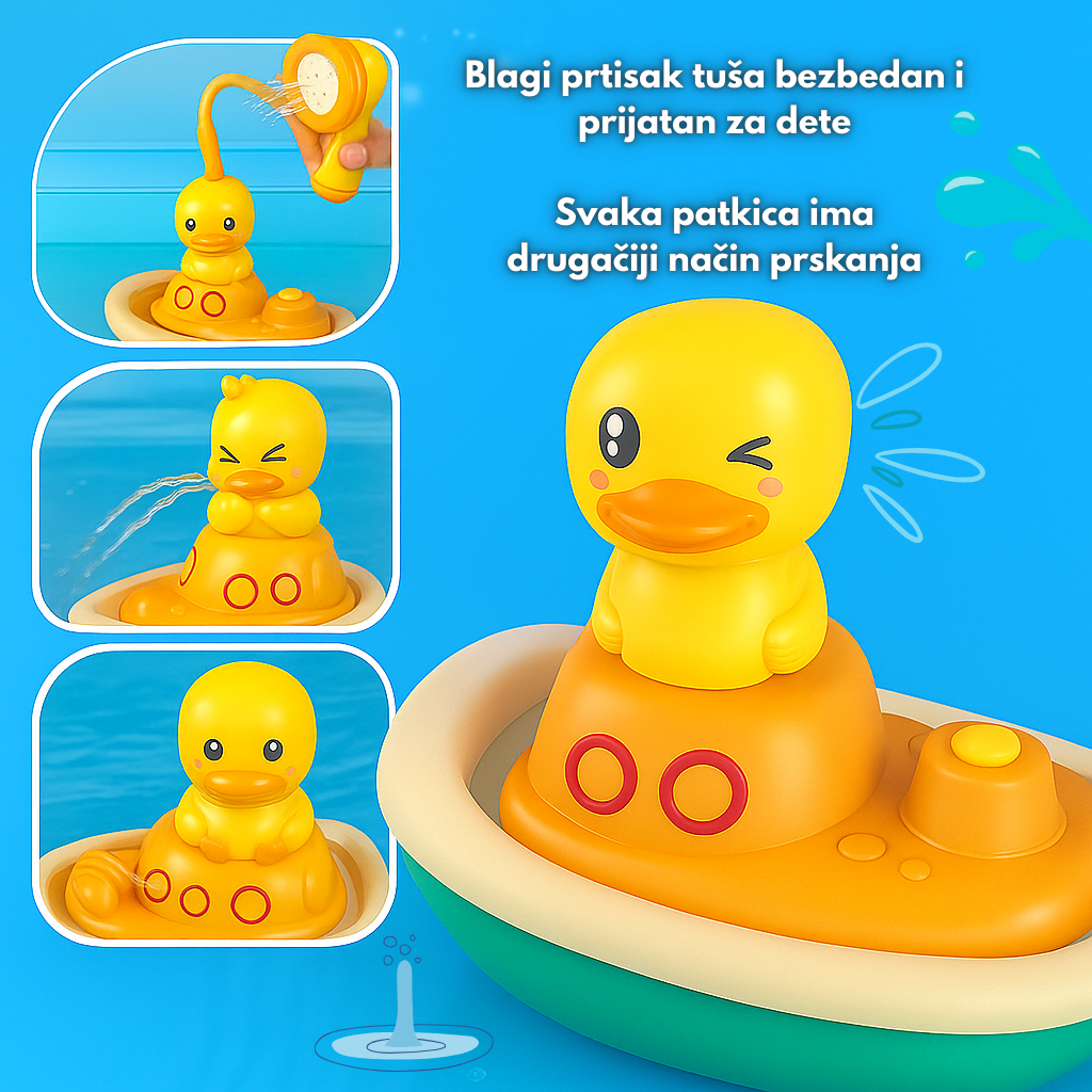 Patkice za kupanje sa tušem za decu